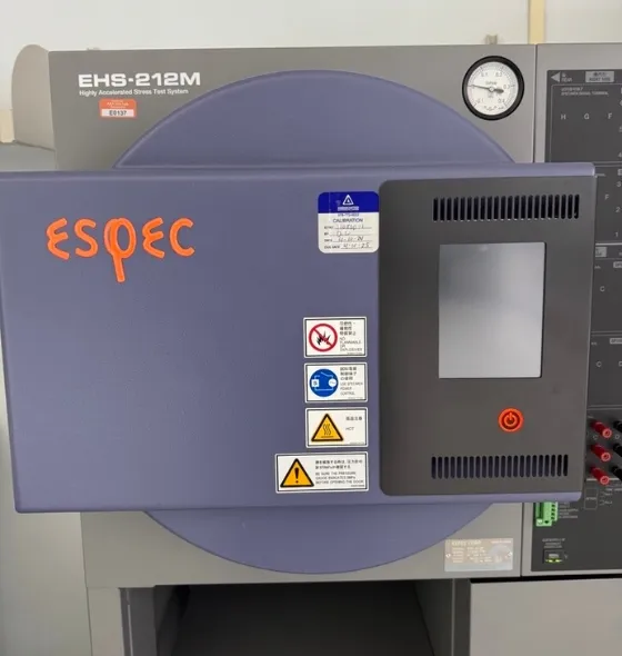 Espec temperature testing for component upscreening