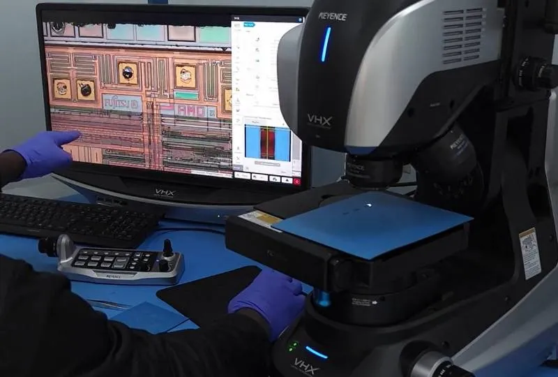 AS6081 inspection using mi-powered microscope