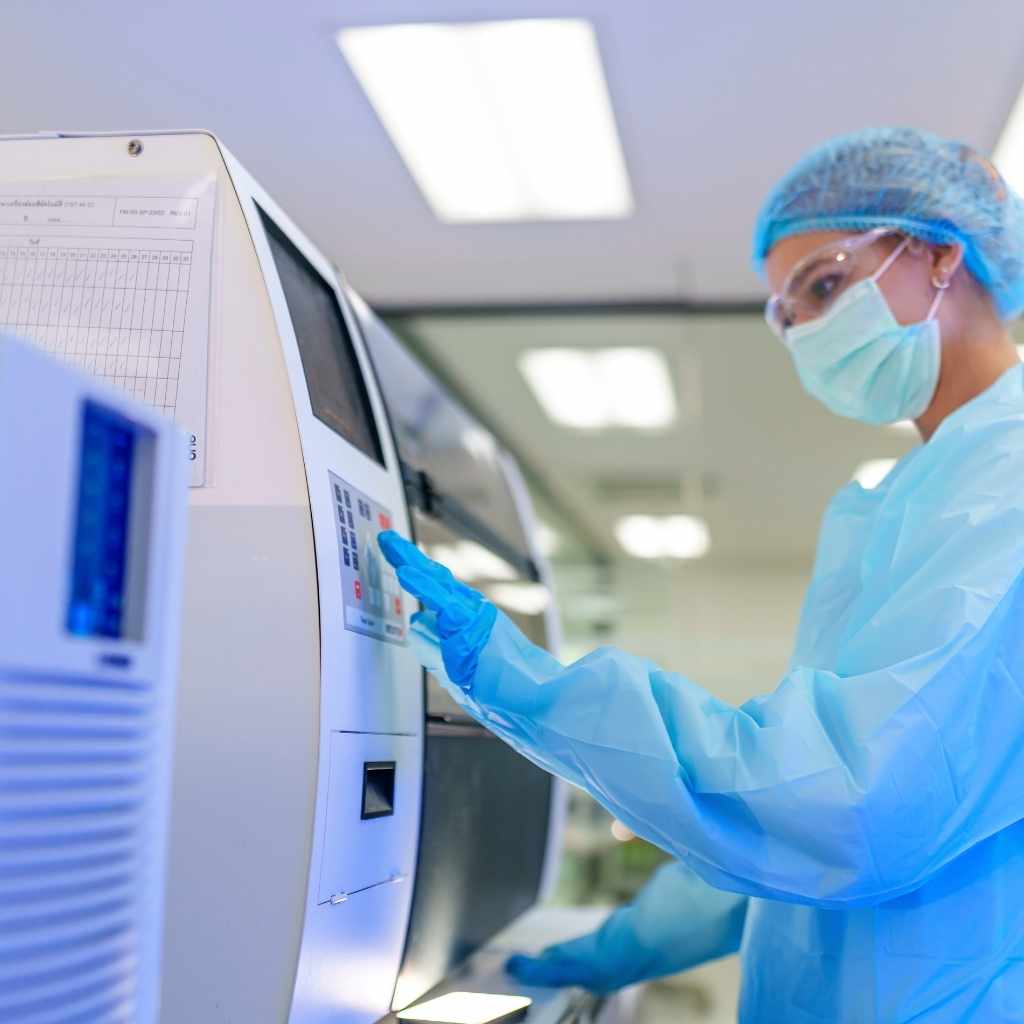 medical industry component testing support