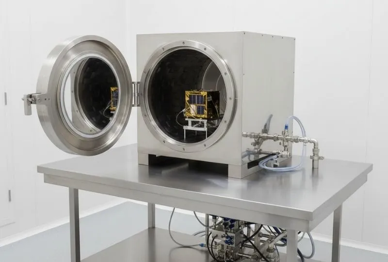 TVAC chamber for CubeSat and SmallSat testing